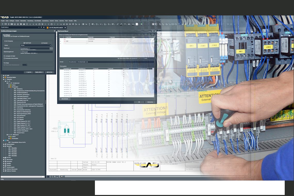 Schematic & wiring design